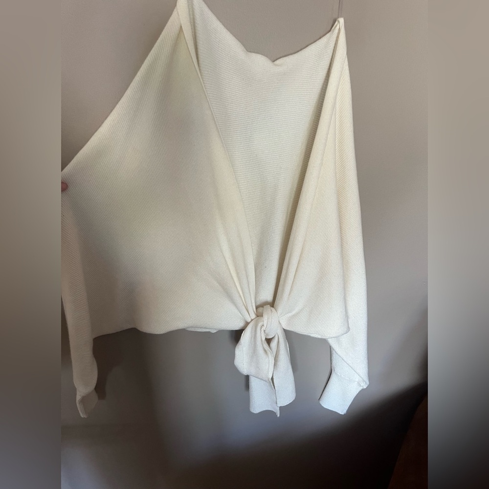 Fashion Nova White Cozy Sweater
